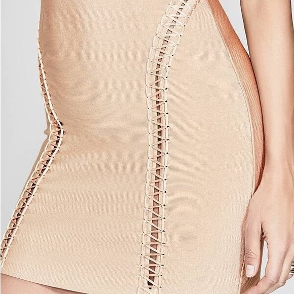 Marciano Mini Bandage Dress - Picture 2 of 10